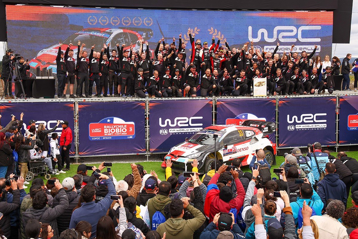 TOYOTA GAZOO Racing vincono i mondiali Costruttori e Piloti 2023