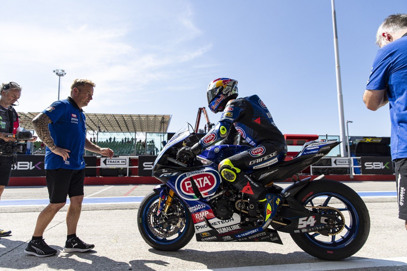 Pata Yamaha Prometeon takes a third and two second places at Misano