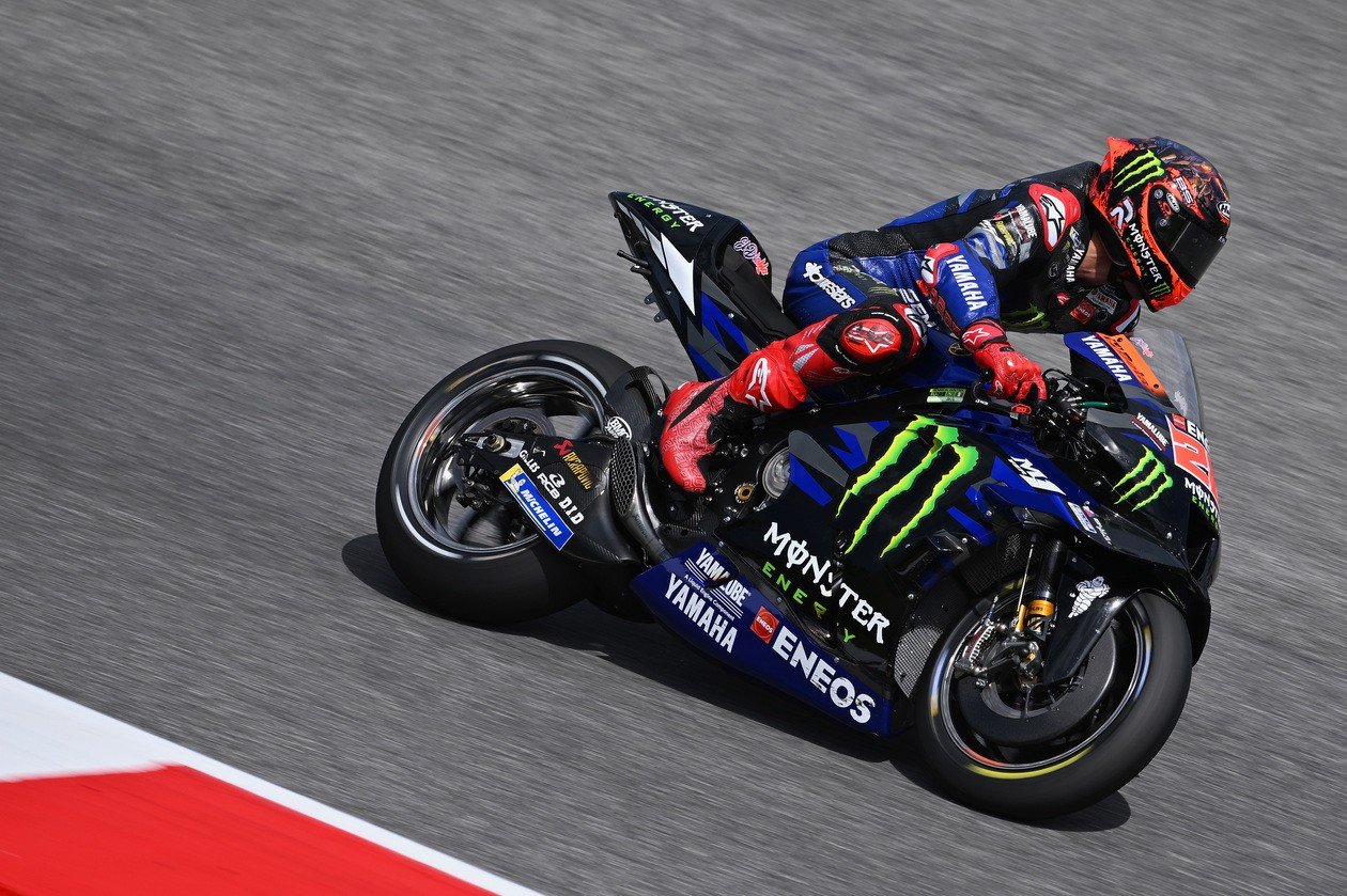 P10 and P11 for Monster Energy Yamaha MotoGP drivers at Mugello