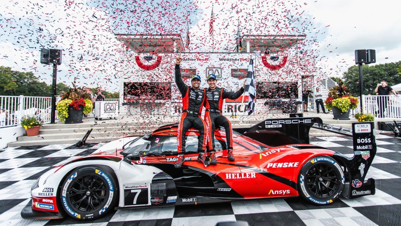 Porsche wins at Road America 