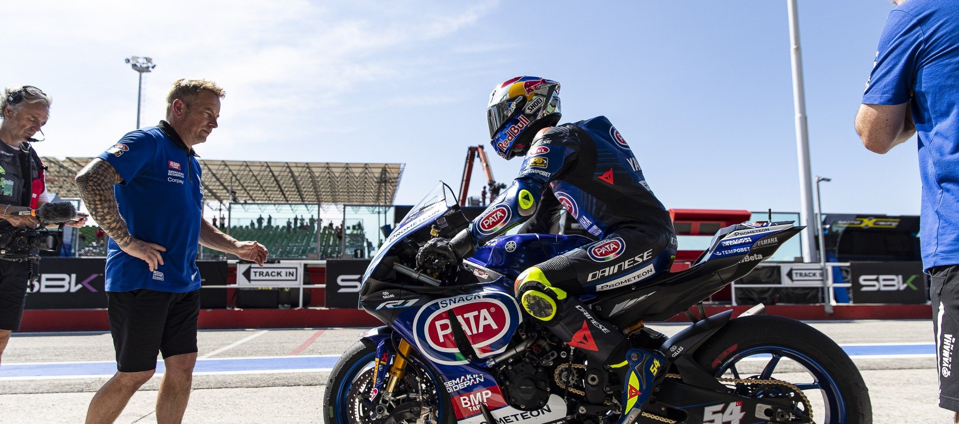Pata Yamaha Prometeon takes a third and two second places at Misano
