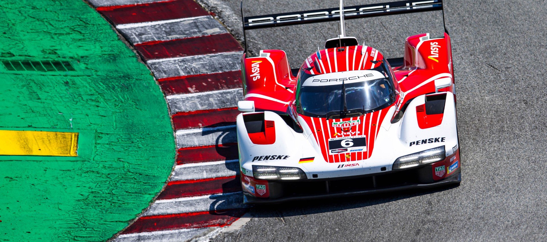 Porsche back home with a double front row start and a podium from Laguna Seca 